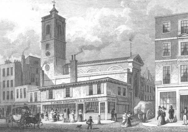 St Dionis Backchurch - Fenchurch Street